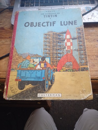 Objectif lune tintin herge - objectif,
