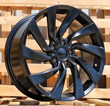 4x roues noires 18" style INTERLAGOS 8J ET40 5X112 pour VW Golf Jetta Caddy