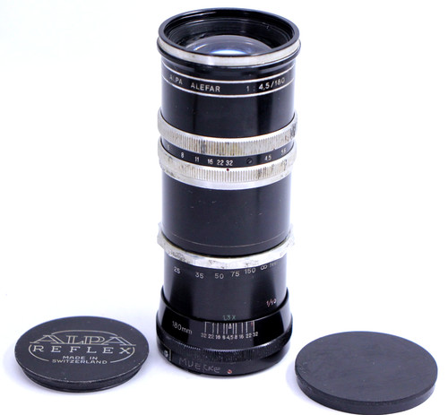 Alpa alefar 180mm 5 - alefar, f/4.5