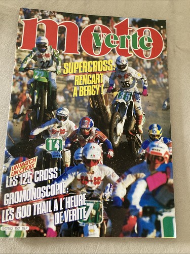 Moto verte 152 - 1986, cross