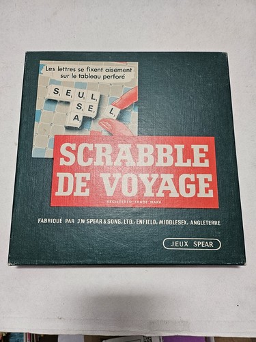 Jeux spear 1955 scrabble - spear, de