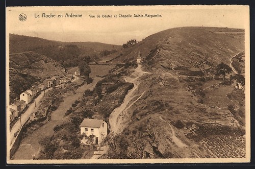 Cpa roche ardenne vue - la,