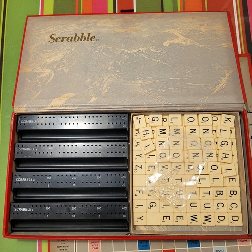 First deluxe scrabble 1953 - first,
