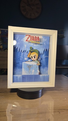 Cadre diorama zelda the minish - zelda,