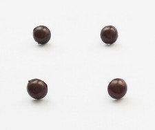 LOT DE  BOUTONS BRONZE MARRON