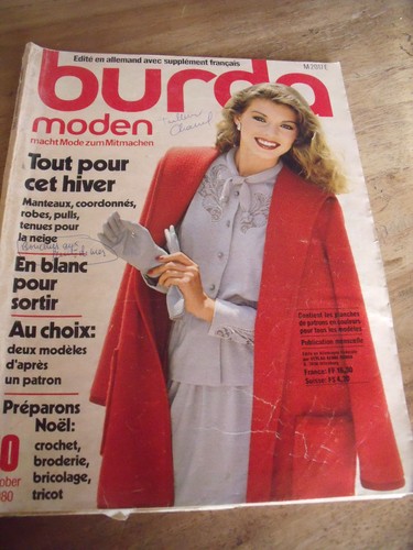 Magazine burda moden tout pour - burda,