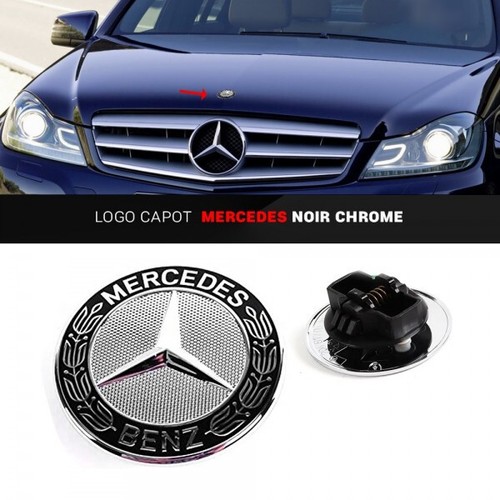 Badge logo capot avant - badge,