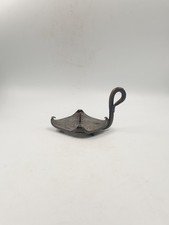Brutalist Cellar Rat Handle Candle Holder Raw Wrought Iron Chandelier 1950s 60s