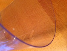 Nappe CRISTAL PVC toile ciree