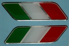 Drapeau Italien 3D Résine Gel