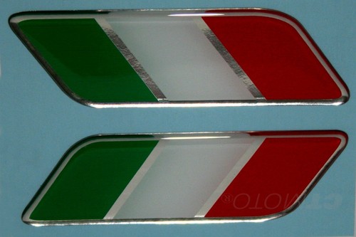 Drapeau italien résine gel - italien,