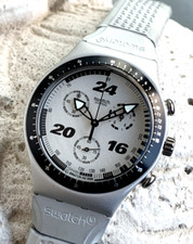SWATCH AG Chrono YCS1006 - STRAIGHT EDGE - Watch Watch Watch - Year 1996