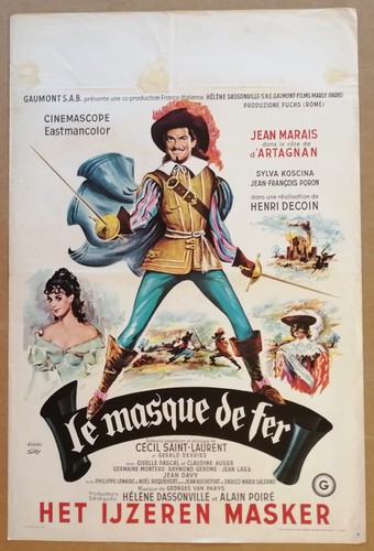 Masque fer jean marais - de,