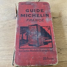 Guide Michelin France 1930