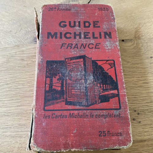 Guide michelin france - michelin, 1930