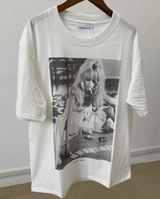 New Anine Bing Top Women's Brigitte Bardot short Sleeve T-shirt Tee