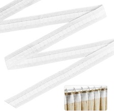 Ruban plissé blanc de 30