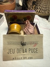Ancien Jeu de la Puce Pions et