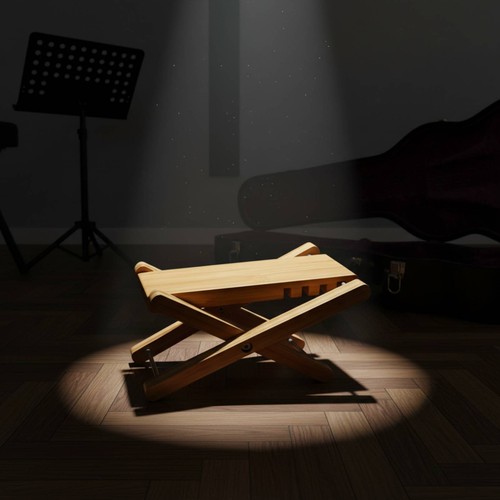 Repose pied guitare hauteur - guitare,