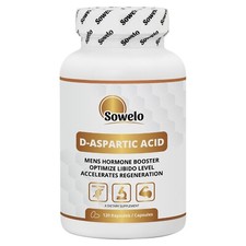 DAA – Acide D-Aspartique – Capsules – Hormone, Libido & Amplificateur – Sowelo