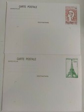 2 Cartes entiers postaux