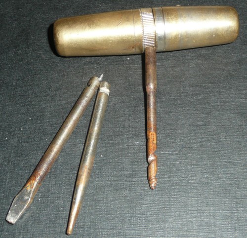 Rare ancien porte outils - , de