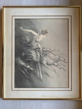 Affiche Art Deco encadrée à