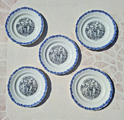 Assiettes parlantes - 5,