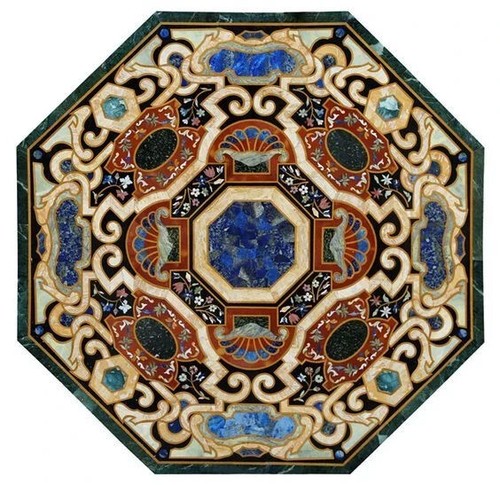 Table basse octogonale - table, en