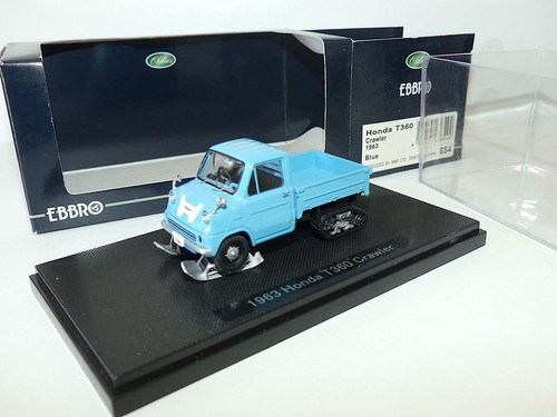 Honda t360 crawler 1963 bleu - honda,
