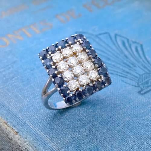 Bague vintage - bague, (1970-1980)