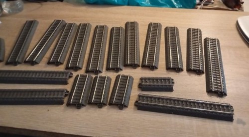 Marklin lot rail droit - 18,