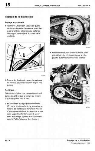 Manuel atelier porsche 964 - porsche,