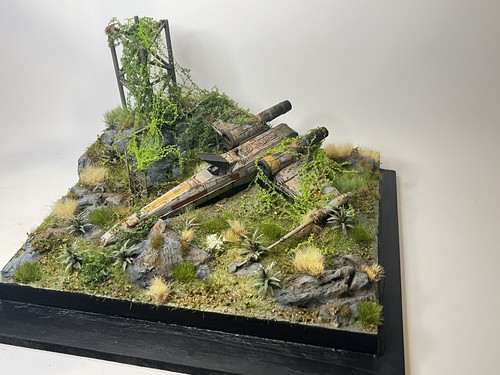Diorama star wars - star,