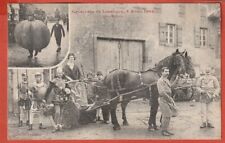 Old postcard - Luneville - 54 - Cavalcade de Luneville 1904 - Roman chariot - horses