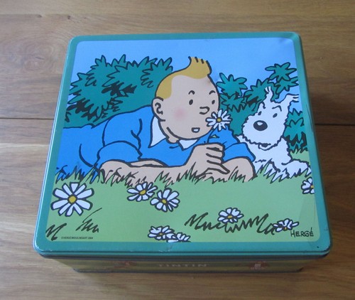 Boite tintin delacre - delacre, --tintin