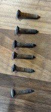 PORSCHE 944 924 968 SUN VISOR MOUNTING SCREWS x3 – GENUINE USED