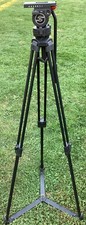 Sachtler - Munchen DV-4 Fluid Head with S14L 4182 DA 75 Aluminium Tripod 
