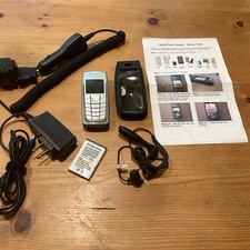 Nokia Classic 3120 Gray Cell Phone w/ Battery and Charger Vintage Not Tested