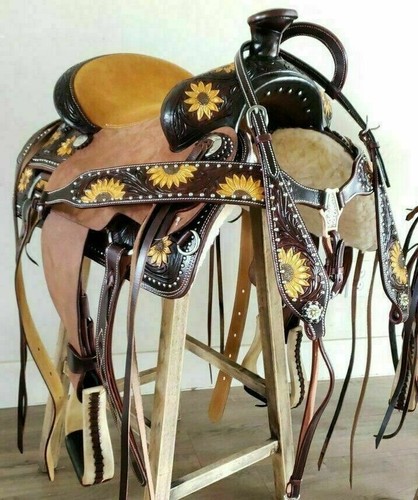 Selle cuir western premium - selle,