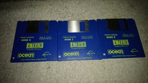 Train jeu atari ste - ste, amiga
