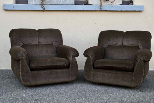 Paire fauteuils club - fauteuils, xxl