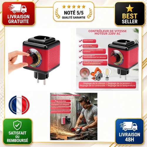 Variateur vitesse moteur - vitesse,