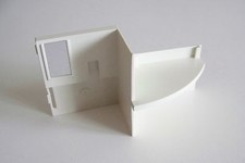 PLAYMOBIL (Q1209) CHANTIER - Meuble Bureau Support Toilettes Algeco Bureau 3260