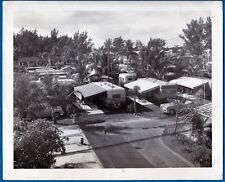 vintage photo camping caravan trailer mobil home village foto Florida US ca 1952