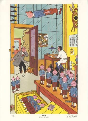 Exem tintin heure de - exem,