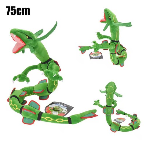 Mega rayquaza plush toy cm - mega,