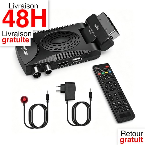 Décodeur tnt dvb - hd, mini