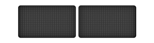 Tapis caoutchouc noir vw - caoutchouc,