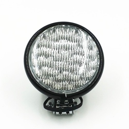 Noir led moto phare en - moto,